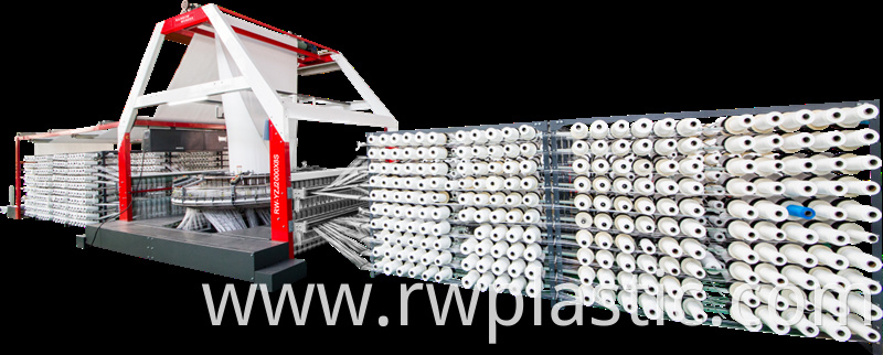 High speed six shuttle plastic circular loom